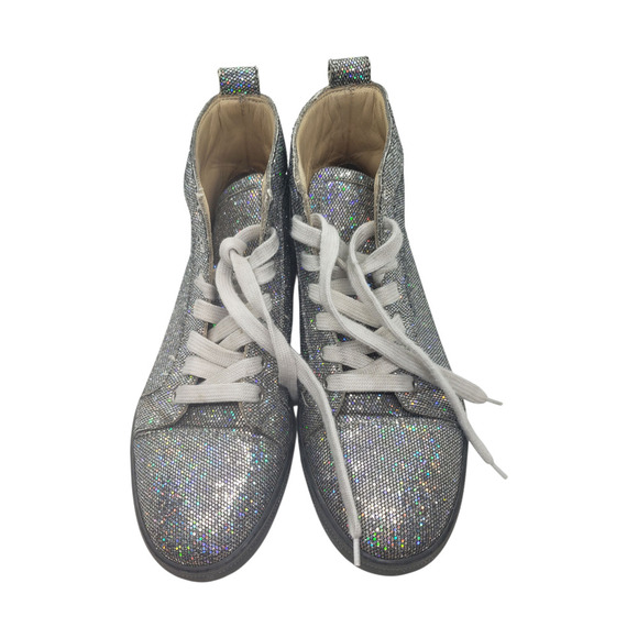 Christian Louboutin bip bip disco ball red sole shoes sneakers 37 COA Authentic - Picture 2 of 16